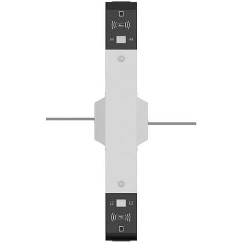 ZKTECO MARS F1200 Zkteco Marsf1200 Barrera Peatonal Tipo Flap Bidirecc