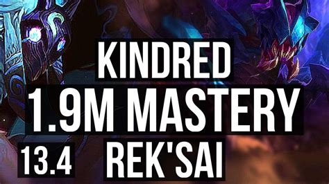 Kindred Vs Reksai Jng 1 9m Mastery 600 Games Godlike Kr