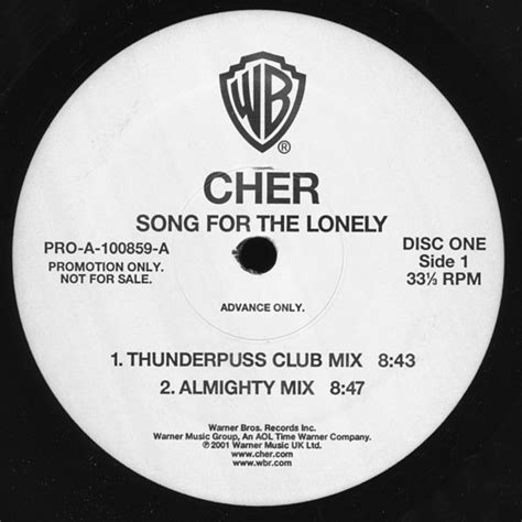 Cher Song For The Lonely Advance Vinyl Discogs