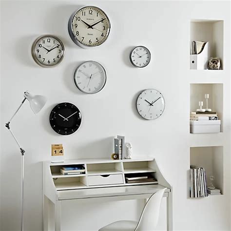 Buy John Lewis Shine Wall Clock, Dia.20.5cm | John Lewis