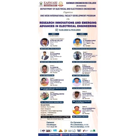 RESEARCH INNOVATIONS AND EMERGING ADVANCES IN ELECTRICAL ENGINEERING