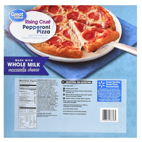 Frozen Pizza Nutrition Facts Runners High Nutrition