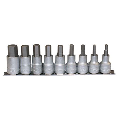 TENG 9PCE 1 2 DR HEX SOCKET SET 5 17MM ITM Industrial Products