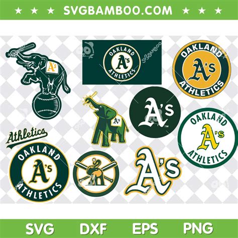 Oakland Athletics SVG Bundle