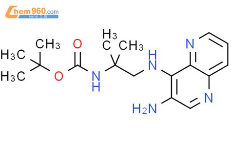 908368 17 2 Carbamic Acid 2 3 Amino 1 5 Naphthyridin 4 Yl Amino 1 1