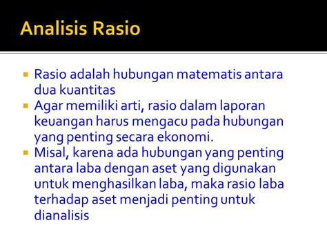 Macam Macam Rasio Keuangan Berbagi Informasi