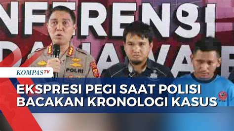 Momen Pegi Gelengkan Kepala Saat Polisi Bacakan Kronologi Kematian Vina