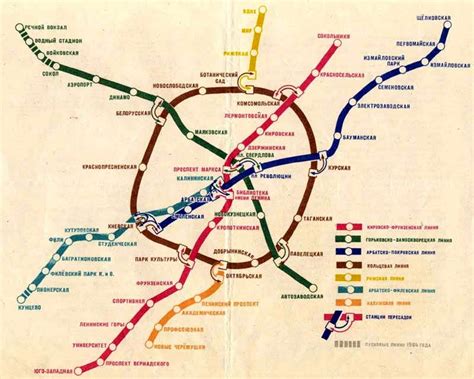 Московский Метрополитен в 60-е годы