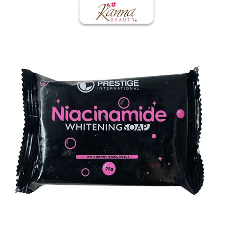 Prestige Niacinamide Whitening Soap 10x Whitening 75g Shopee Philippines