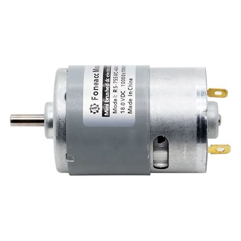 RS 755 High Speed High Torque 12V 24V Micro DC Motors Foneacc Motor