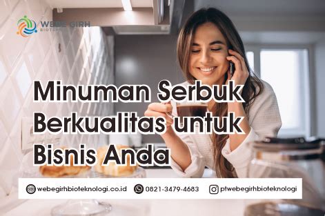 Jasa Maklon Minuman Serbuk Berkualitas Untuk Bisnis Anda