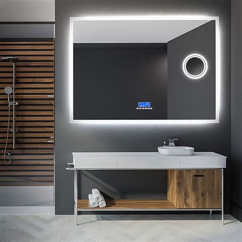 Artforma 120 X 60 Cm Miroir Avec LED Illumination Salle De Bain Avec