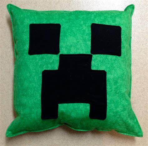 Diy Minecraft Creeper Pillow Creepers Koozies Drink Sleeves