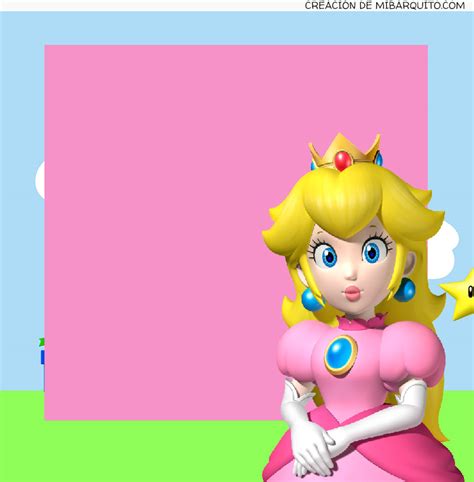 Gratis Kit Imprimible Princesa Peach Mi Barquito