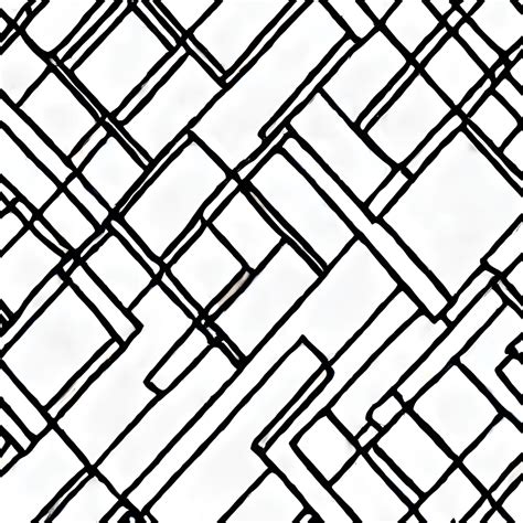 Elegant Line Coloring Page Black And White · Creative Fabrica