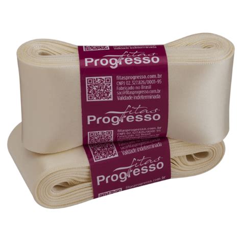 Fita Cetim Cf Simples Mmx M Champagne Progresso