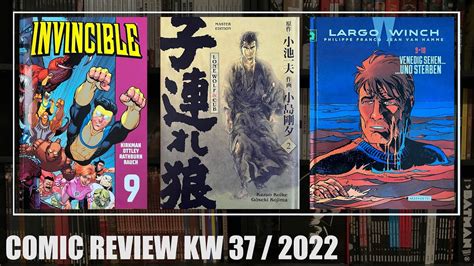 Comic Review KW 37 2022 Invincible 9 Lone Wolf Cub Master Edition