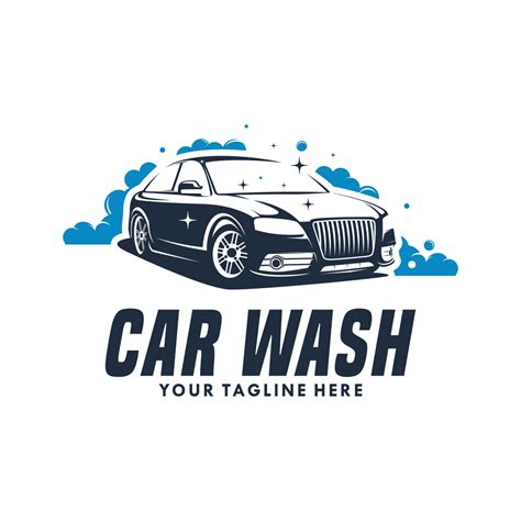 Car Wash Logo Design Vector Template 17227091 Vector Art At Vecteezy