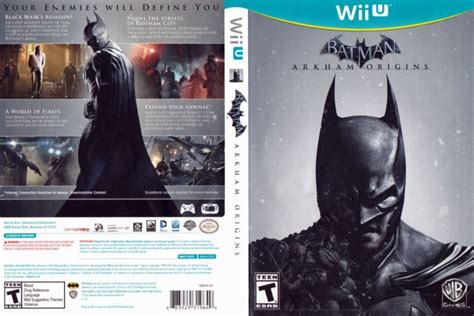 Batman Arkham Origins Wii U Videogamex