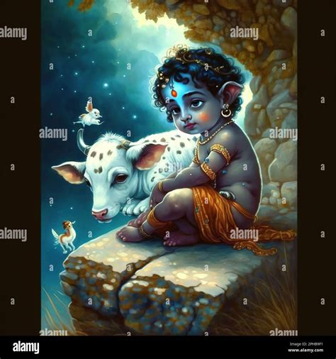 Cute Krishnas Hi Res Stock Photography And Images Alamy