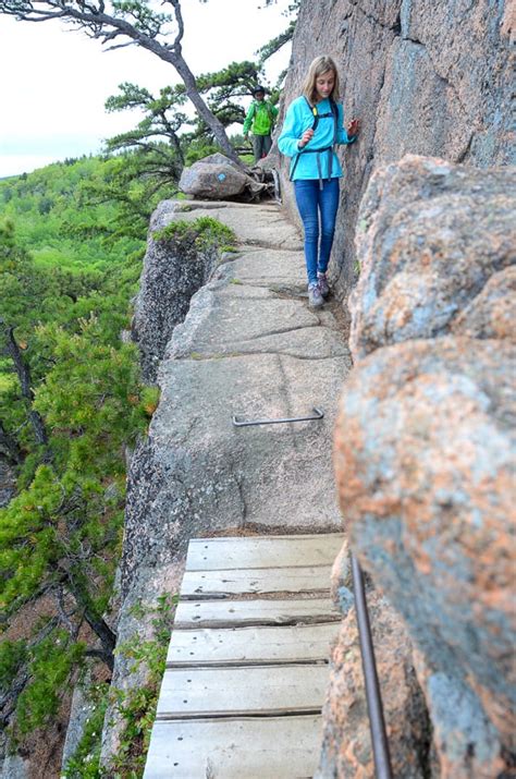 The Beehive Loop Hike Acadia National Park Nancy East