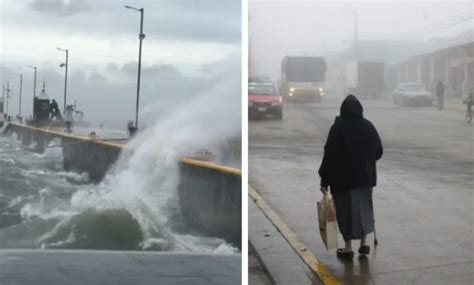 Hay que tomar precaución por Norte de 110 km h y descenso de