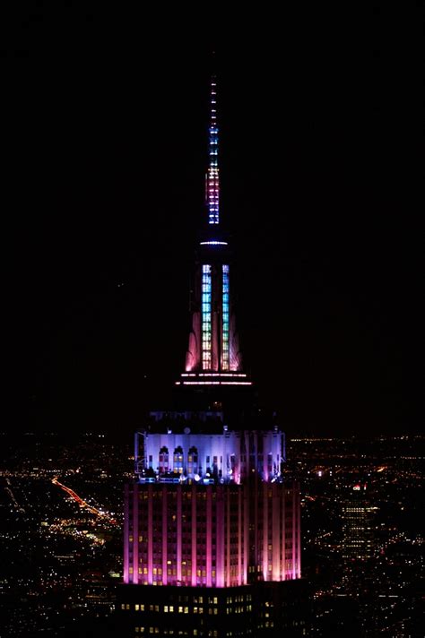 Tower Lights Empire State Building