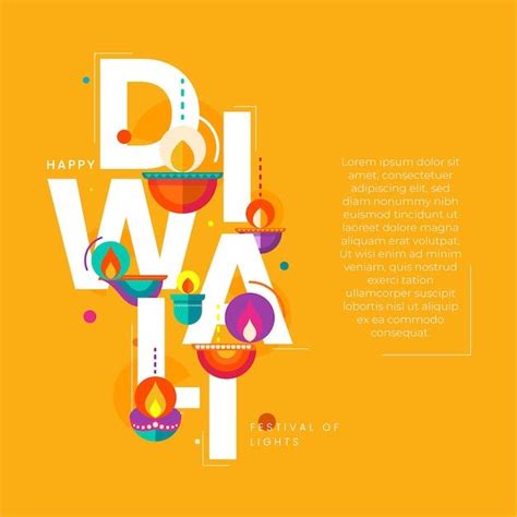 Premium Vector Creative Happy Diwali Festival Background Design With