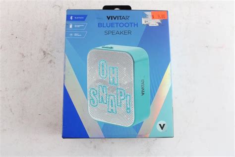 Vivitar Bluetooth Speaker Property Room