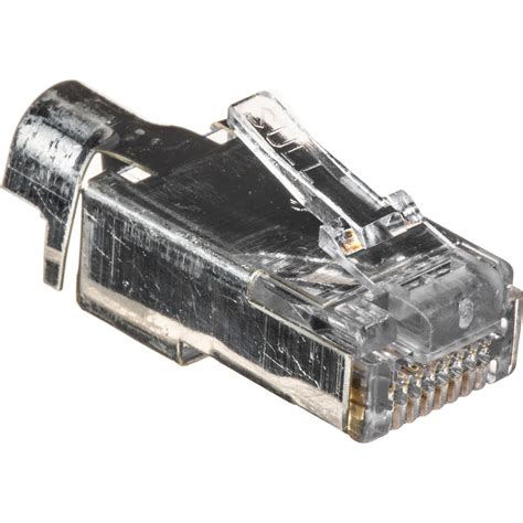 Platinum Tools Shielded EZ RJ45 Connectors For CAT5e 100022