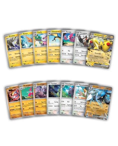 Pokemon Trading Card Game Ampharos Y Lucario Ex Battle Deck Gameplanet