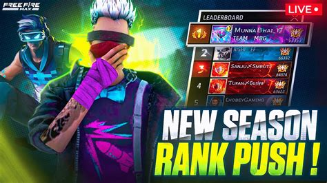 Grandmaster Live Rank Push Free Fire Telugu Munna Bhai Is Live