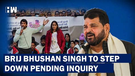 Headlineswrestlers Call Off Protest After Brij Bhushan Sharan Singh