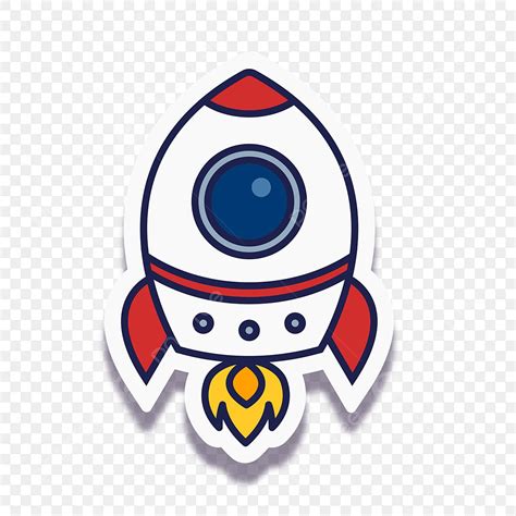 Rockets Clipart PNG Images, Rocket Sticker, Rocket Clipart, Lovely ...