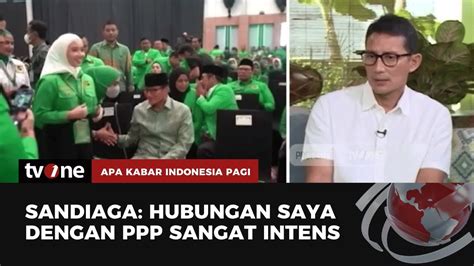 Sandiaga Uno Mengaku Sering Berkeliling Bersama PPP Akankah Menjadi