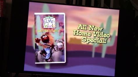 Elmos World Wild Wild West Vhs Sesame Street Tested Works Hot Sex Picture