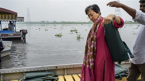 Evacuation Of People From Low Lying Areas Around Yamuna Once River