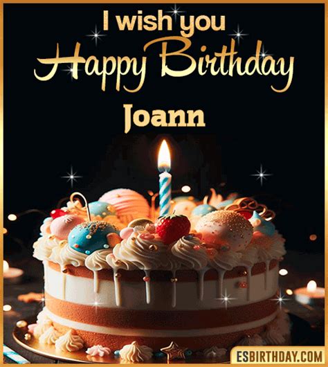 Happy Birthday Joann GIF Images