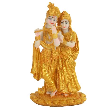 Buy Tied Ribbons Lord Radha Krishna Statue Sculptures Inch Tall