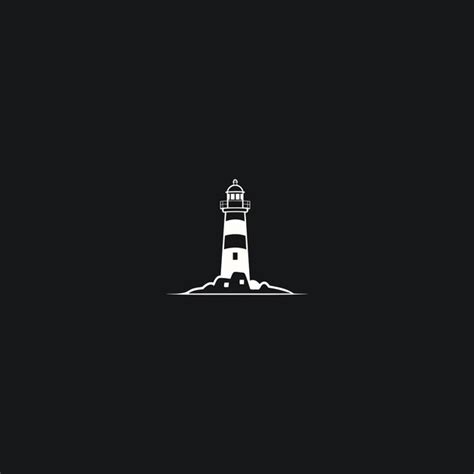 Premium Vector Lighthouse Logo Design Icon Vector Template