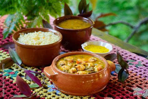 Shrimp Stew Traditional Dish Of Brazilian Cuisine And Consumed