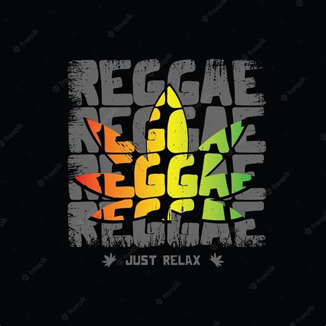 Premium Vector Reggae Illustration Typography Vector T Shirt Design