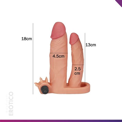 EXTENSION C VIBRADOR Strong DOBLE PENETRACION Strong Boutique