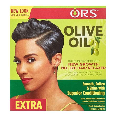 Ors Olive Oil New Growth Relaxer Kit [extra] Relaxer Hair Growth