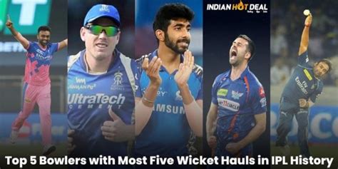 Top 5 Bowlers With Most Five Wicket Hauls In IPL History