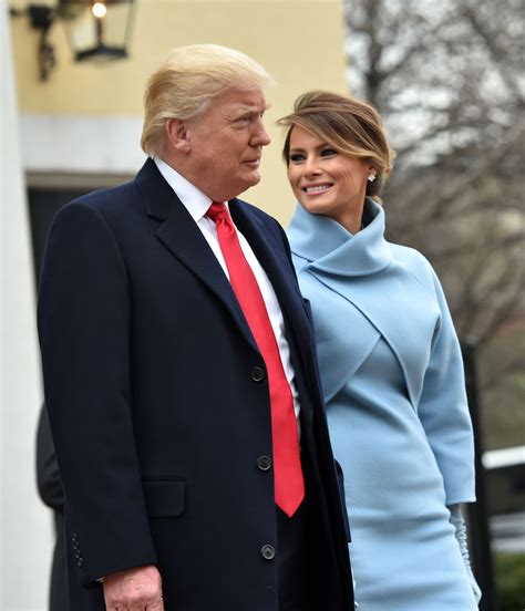 Melania Trump Wears Ralph Lauren For Inauguration Ceremonies Aol Lifestyle