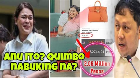 Baho Ni Quimbo Buking Na Ll Kumikita Sa Paninira Kay VPSara Duterte