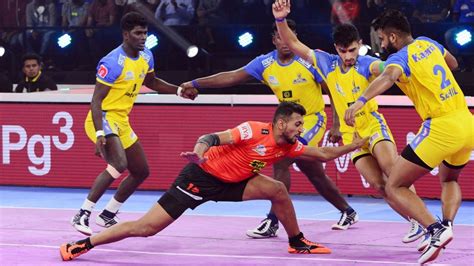 U Mumba Defeat Tamil Thalaivas To Register Successive Wins In Vivo Pro