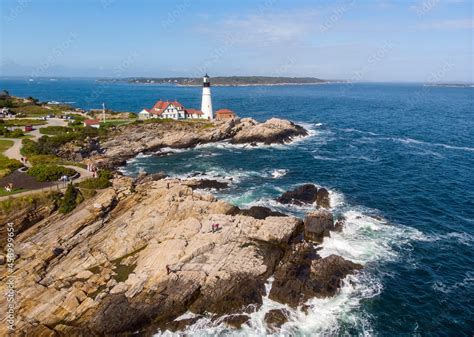 Portland Head Lighthouse Stock Photo | Adobe Stock