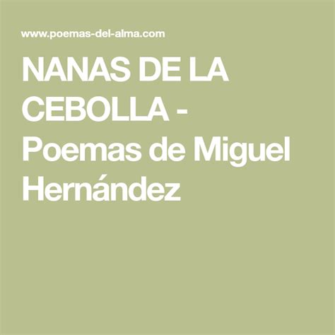 Nanas De La Cebolla Poemas De Miguel Hernández Lockscreen